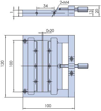 PF03-20 可調狹縫