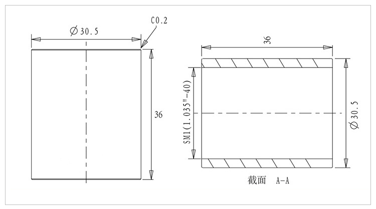 母轉母套筒透鏡延長管籠式遮光筒30mm鏡筒
